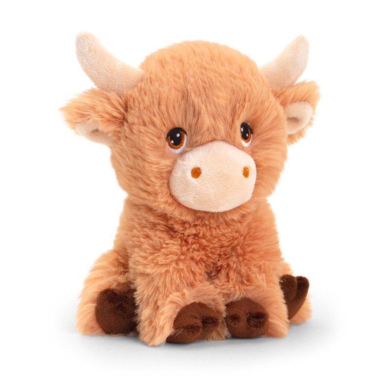 18cm Keeleco Shaggy Cow