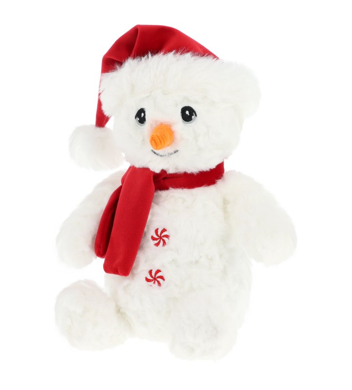 20cm Keeleco Snowman with Hat & Scarf