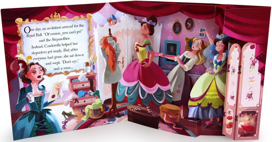 Usborne Pop-Up Fairy Tales Cinderella Book