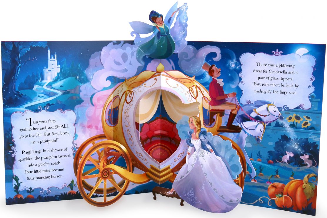 Usborne Pop-Up Fairy Tales Cinderella Book