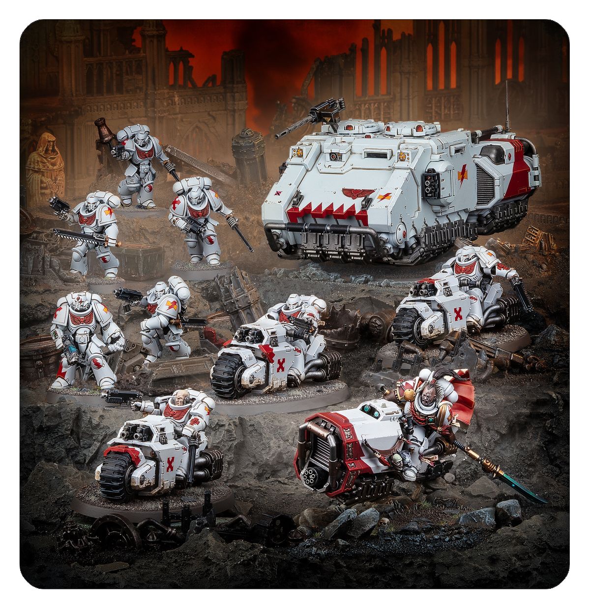 WH40k COMBAT PATROL : 73-556 White Scars
