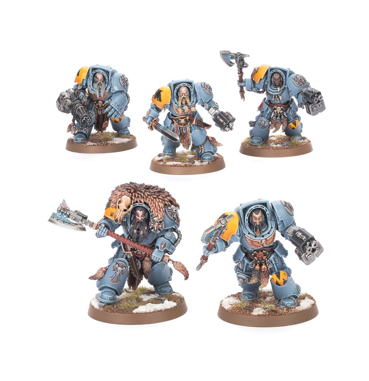 53-36 WH40k SPACE WOLVES: WOLF GUARD TERMINATORS