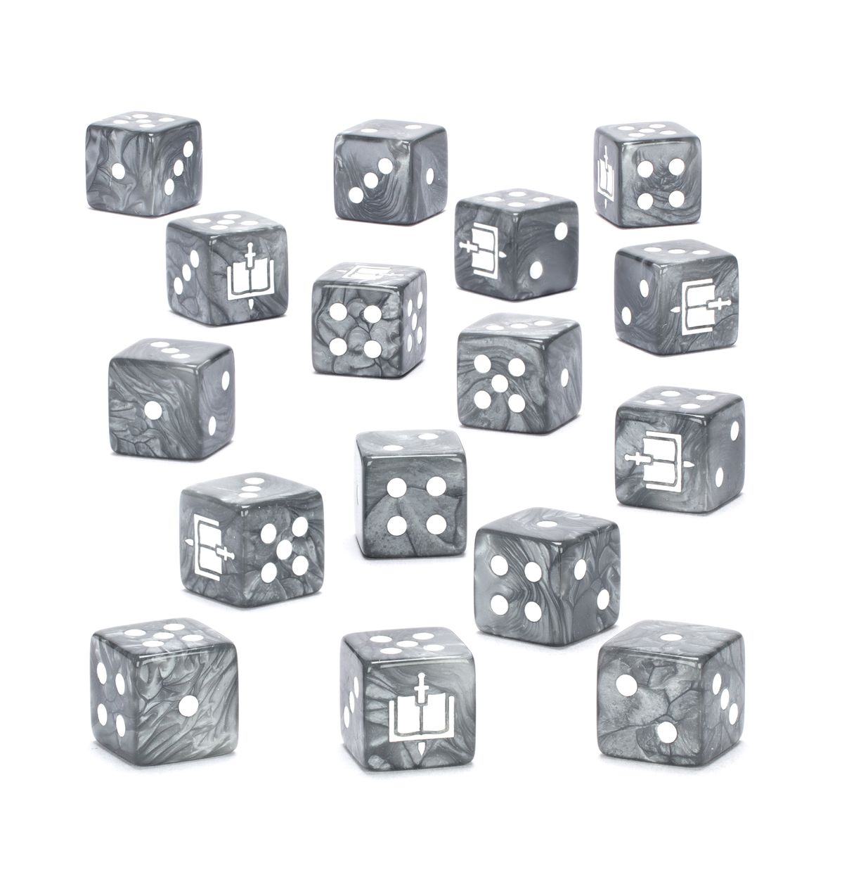 57-15 Dice: WH40k WARHAMMER 40000: GREY KNIGHTS DICE