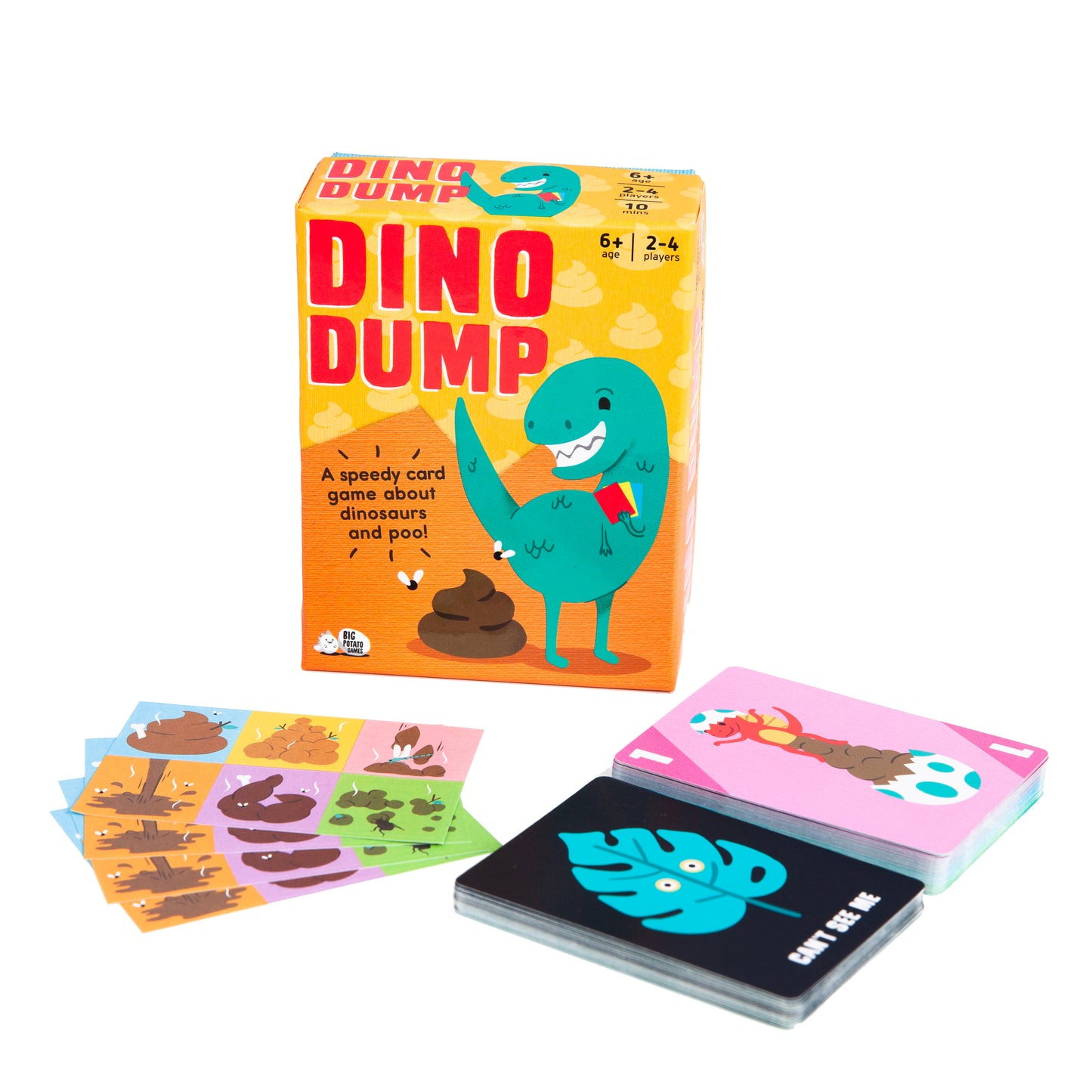 Dino Dump Classic Card Game For Kids 6+