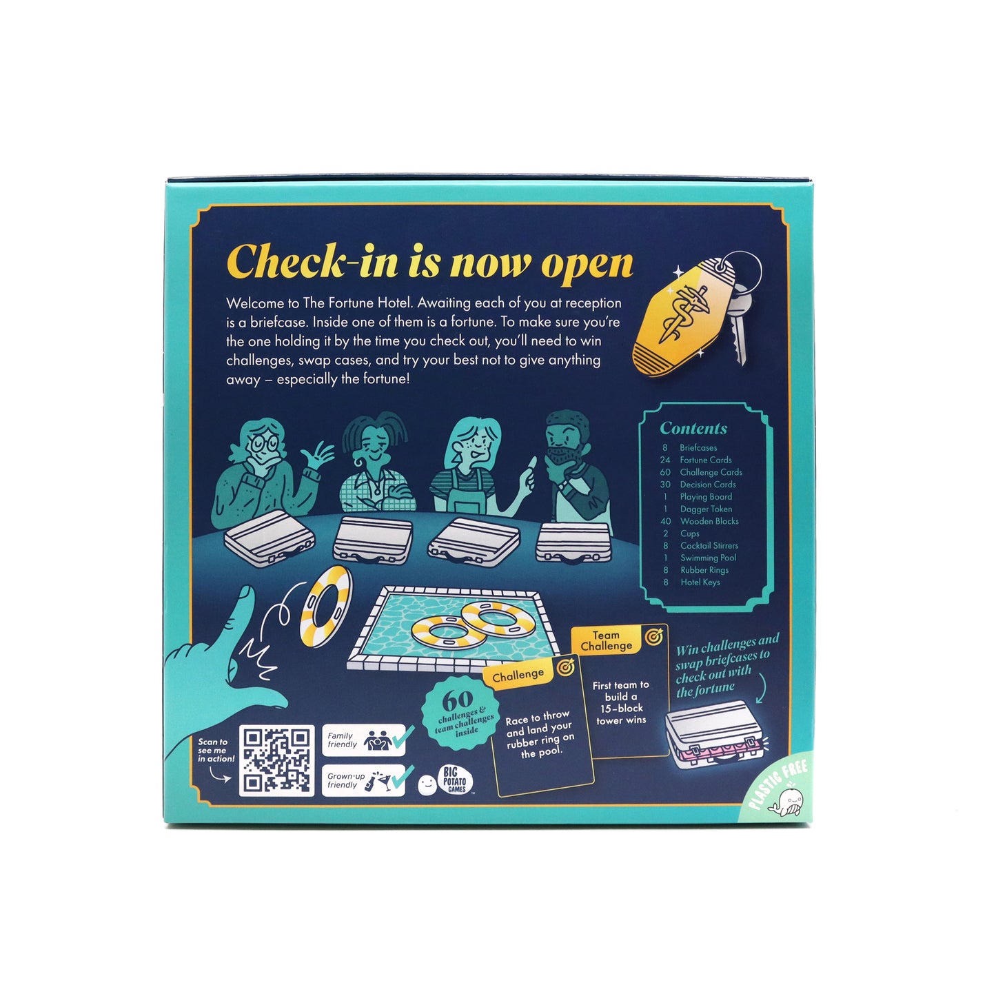 Big Potato Fortune Hotel - The Official Board Game