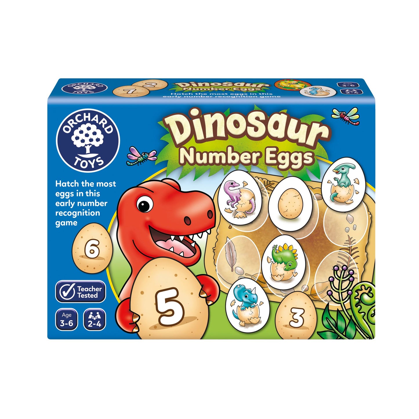 Orchard Toys Dinosaur Number Eggs