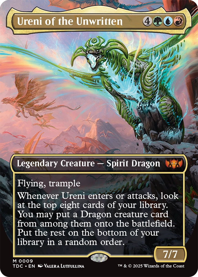 MTG Commander Deck: TDM Tarkir Dragonstorm Temur Roar (Green-Blue-Red)