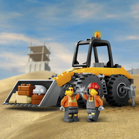 LEGO 60450 City Yellow Construction Wheel Loader