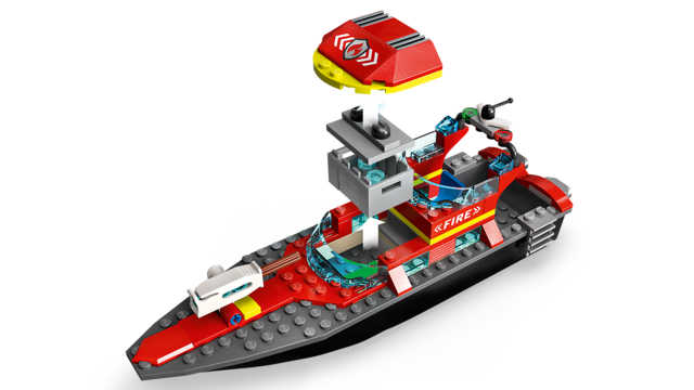 LEGO 60373 City Fire Rescue Boat