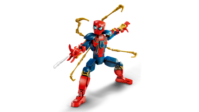 LEGO 76298 Iron Spider-Man Construction Figure