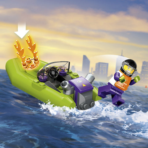 LEGO 60373 City Fire Rescue Boat