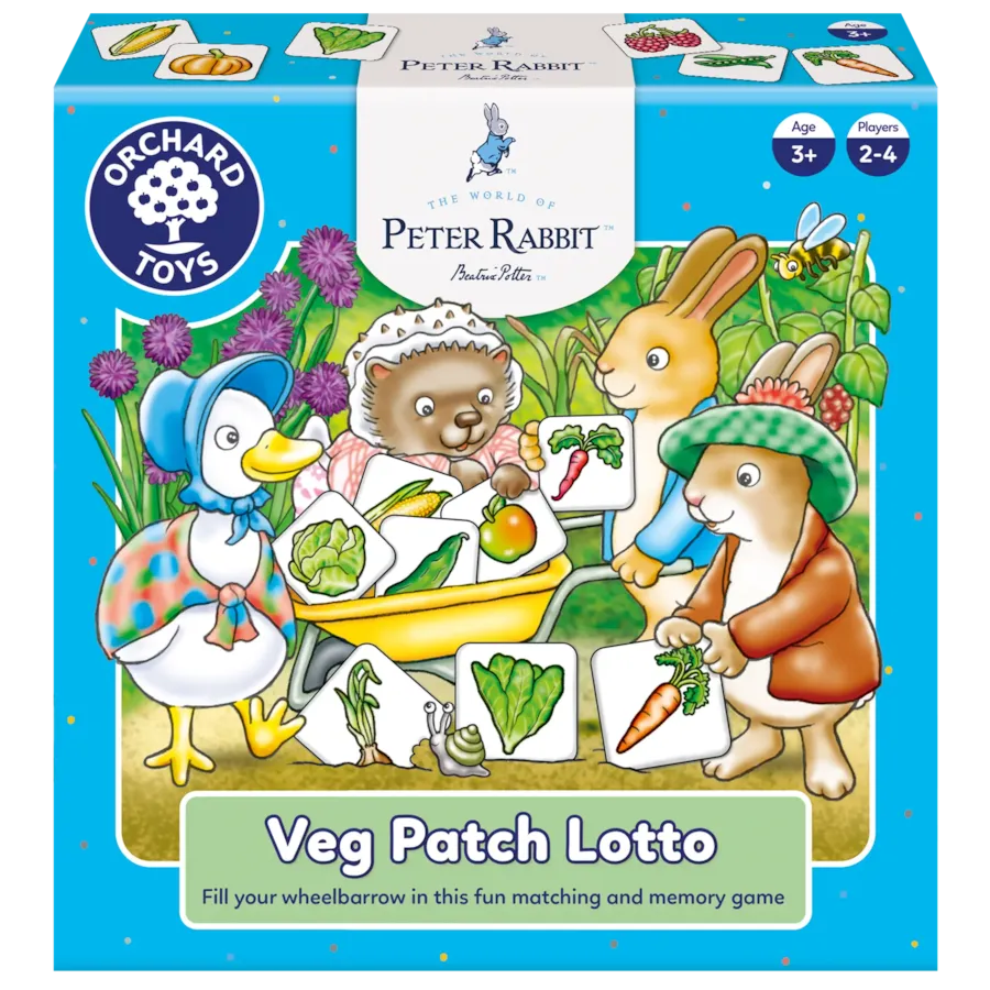 Orchard Toys Peter Rabbit Veg Patch Lotto