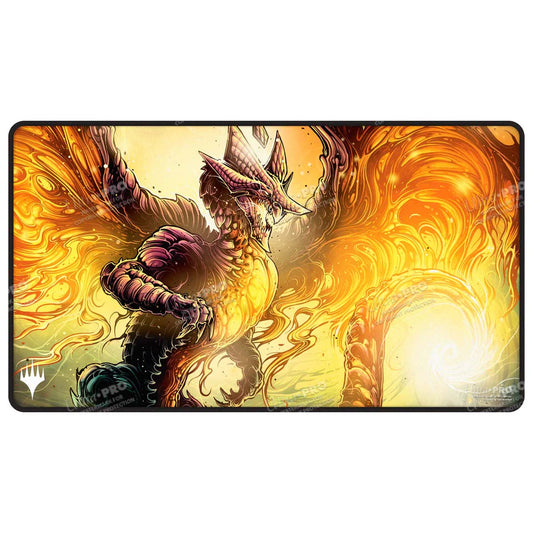 MTG Mat - TDM Black Stitched - Betor (Beautiful Alt Art)