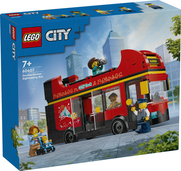 LEGO 60407 City Red Double-Decker Bus