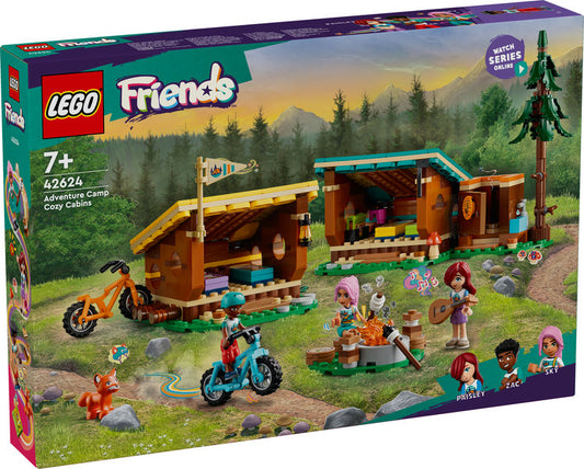 LEGO 42624 Adventure Camp Cozy Cabins