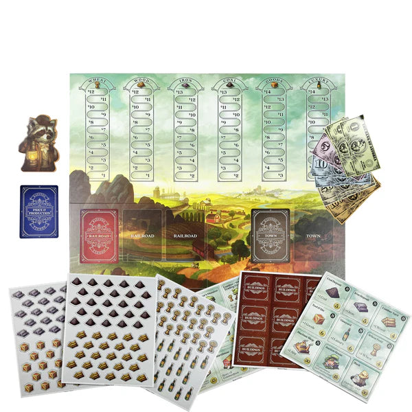Raccoon Tycoon Boardgame