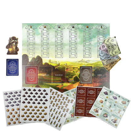 Raccoon Tycoon Boardgame