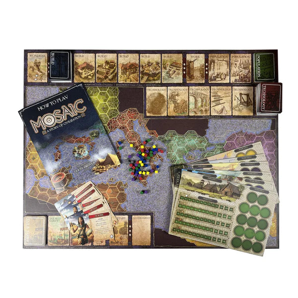 Mosaic - A Story of Civilization Boardgame
