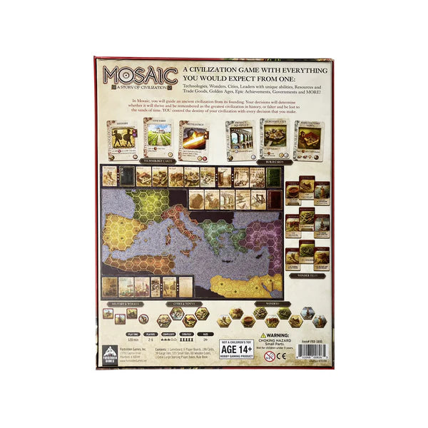 Mosaic - A Story of Civilization Boardgame