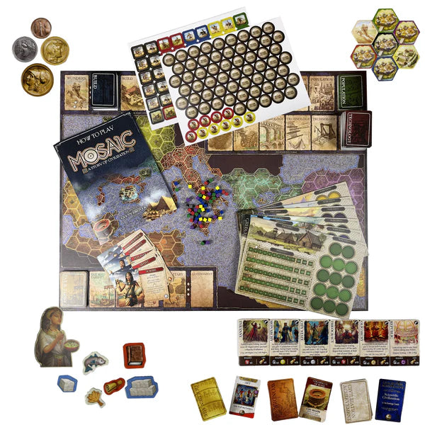 Mosaic - A Story of Civilization Boardgame