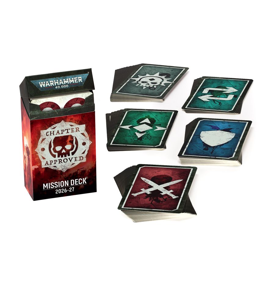 Warhammer 40,000 40-65 Wh40k Chapter Approved 2026-27: Mission Deck