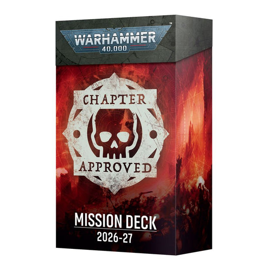 Warhammer 40,000 40-65 Wh40k Chapter Approved 2026-27: Mission Deck