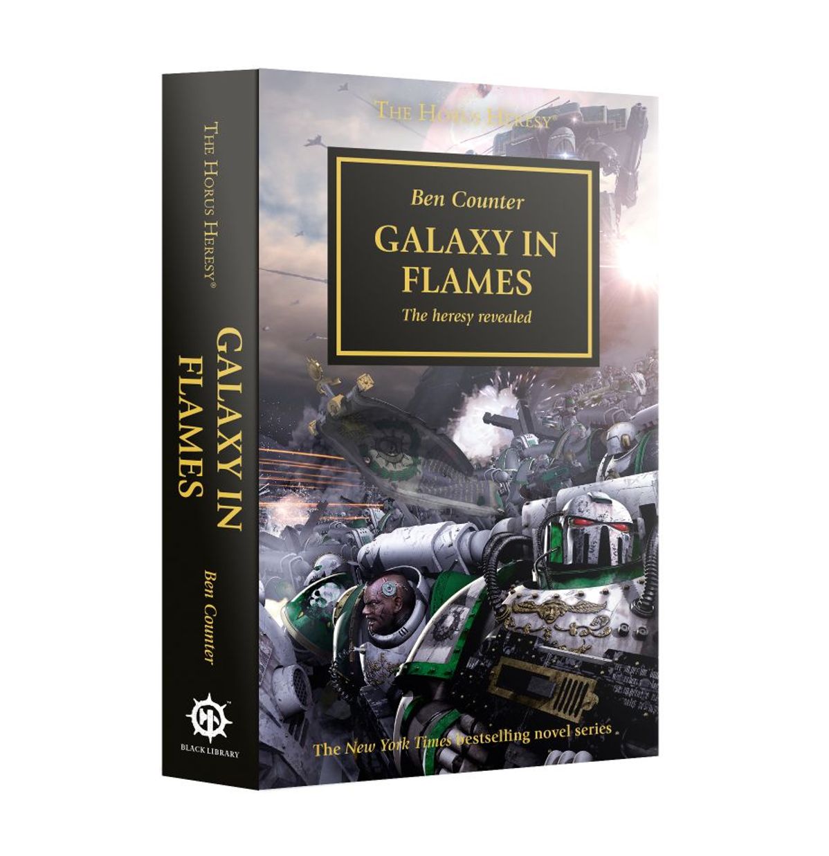 Warhammer book - BL1108 Galaxy in Flames (Paperback) The Horus Heresy Book 3