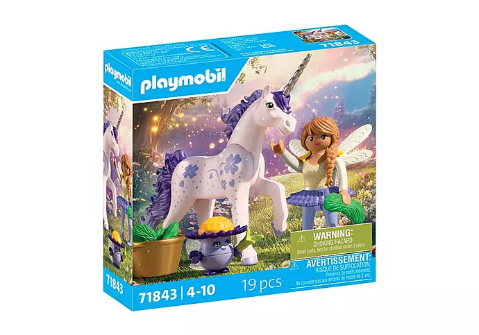 Playmobil 71843 Unicorn Lucky Lavender with Fairy