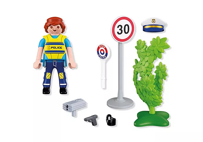 PLAYMOBIL 72029 Police officer with speed detector