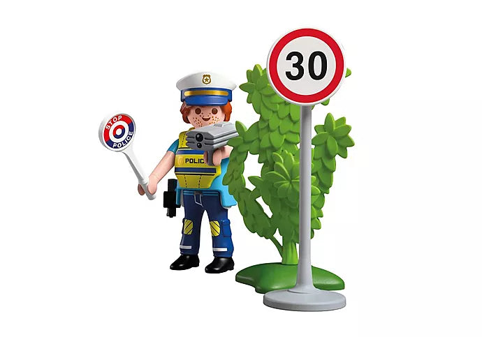 PLAYMOBIL 72029 Police officer with speed detector