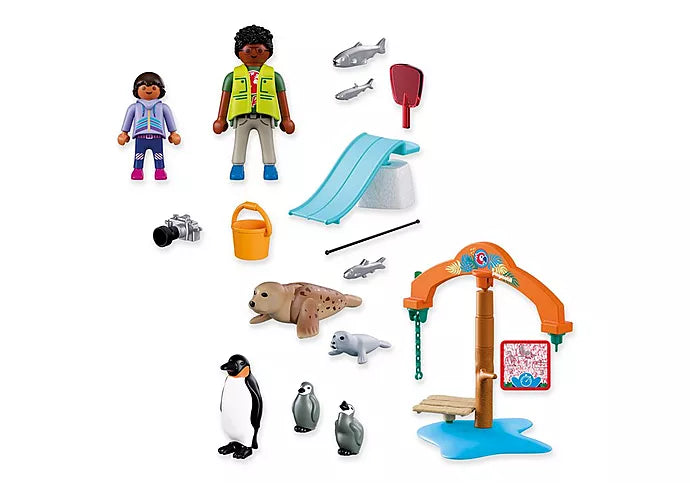 Playmobil 72073 Zoo: Ice Expedition