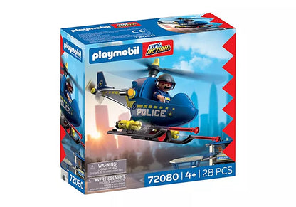 PLAYMOBIL 72080 Police Helicopter