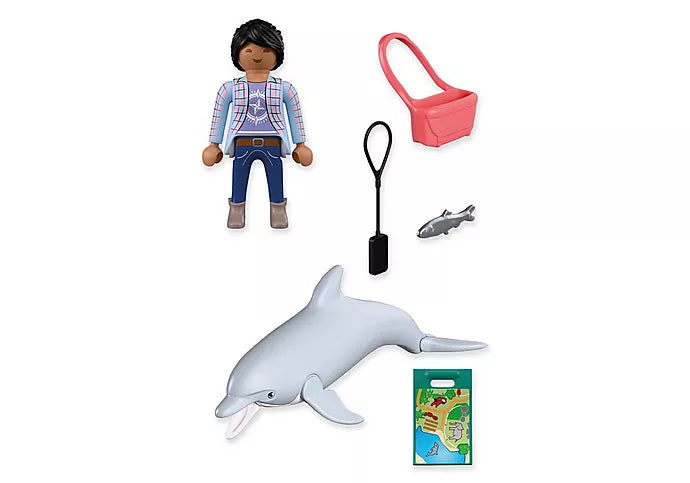 Playmobil 72091 Dolphin and Visitor