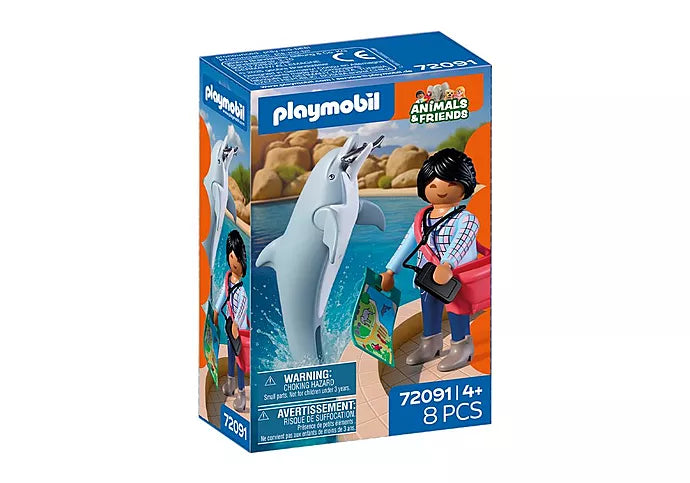 Playmobil 72091 Dolphin and Visitor