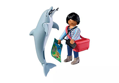 Playmobil 72091 Dolphin and Visitor