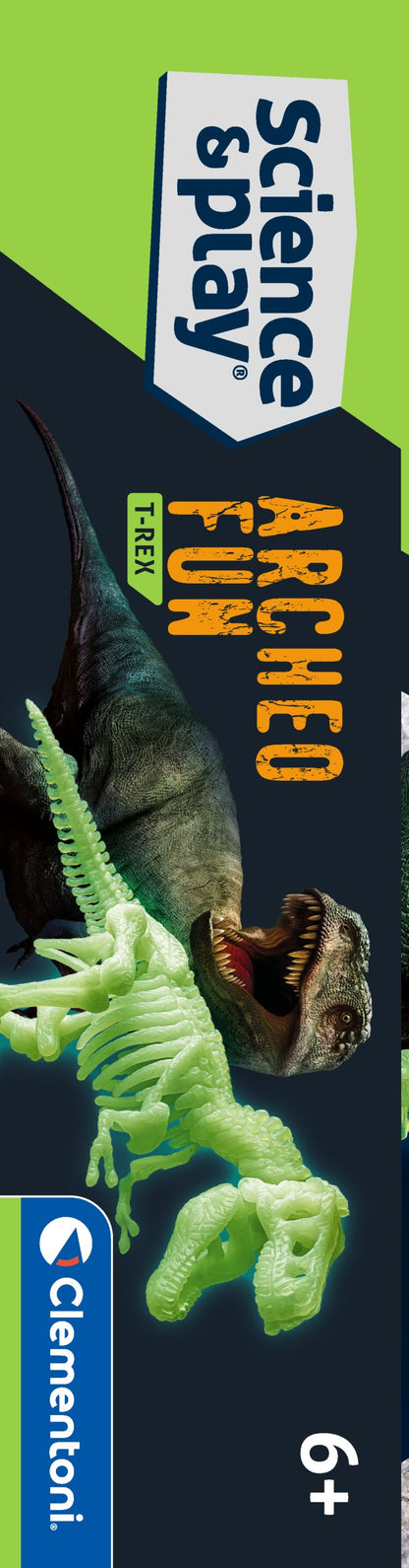 Clementoni Archeo Fun - T Rex Glow in The Dark