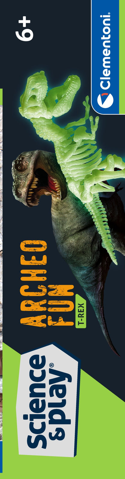 Clementoni Archeo Fun - T Rex Glow in The Dark