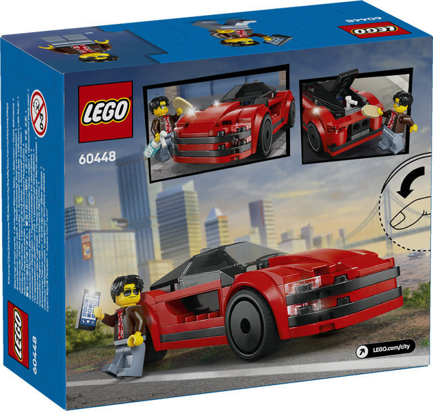 LEGO 60448 Red Sports Car