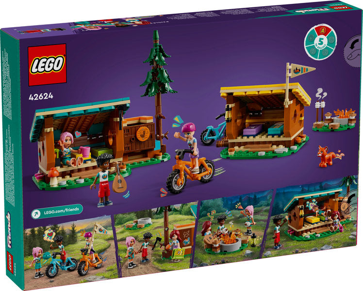 LEGO 42624 Adventure Camp Cozy Cabins