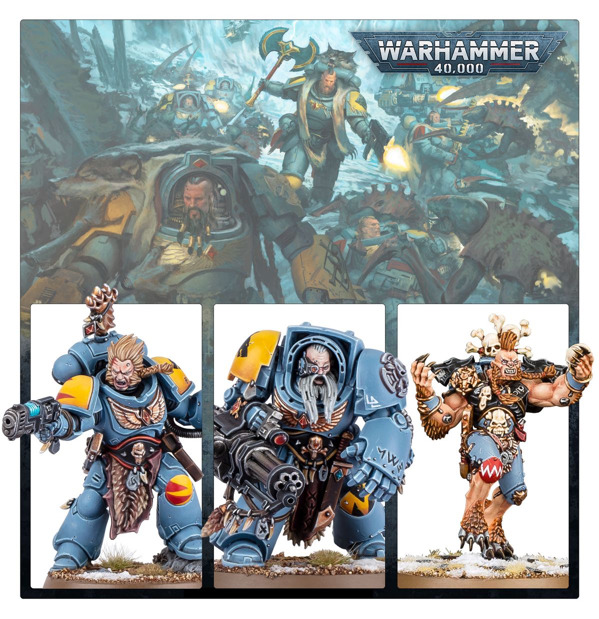 WH40k 73-532 COMBAT PATROL: SPACE WOLVES