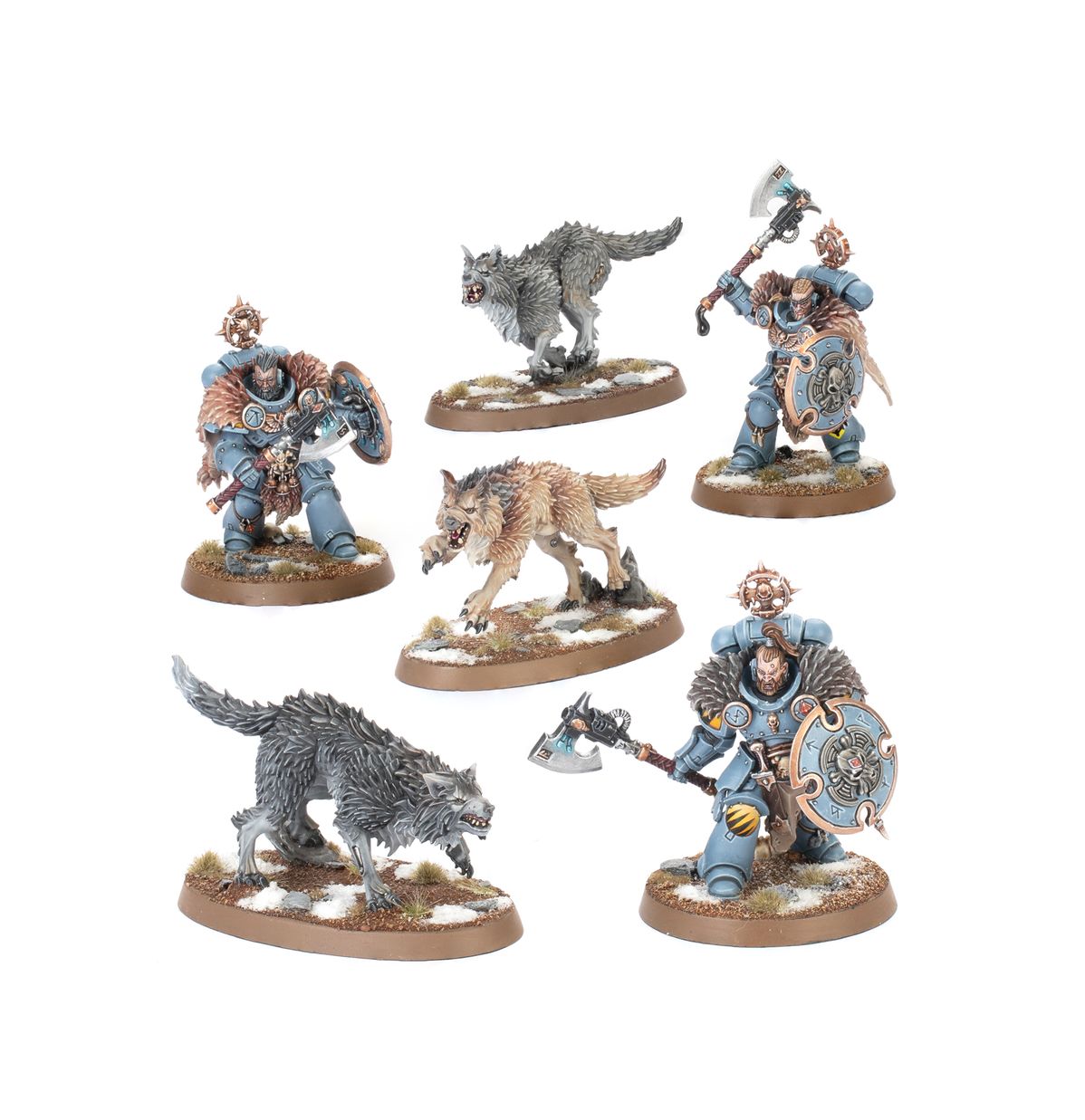 53-29 WH40k SPACE WOLVES: WOLF GUARD HEADTAKERS