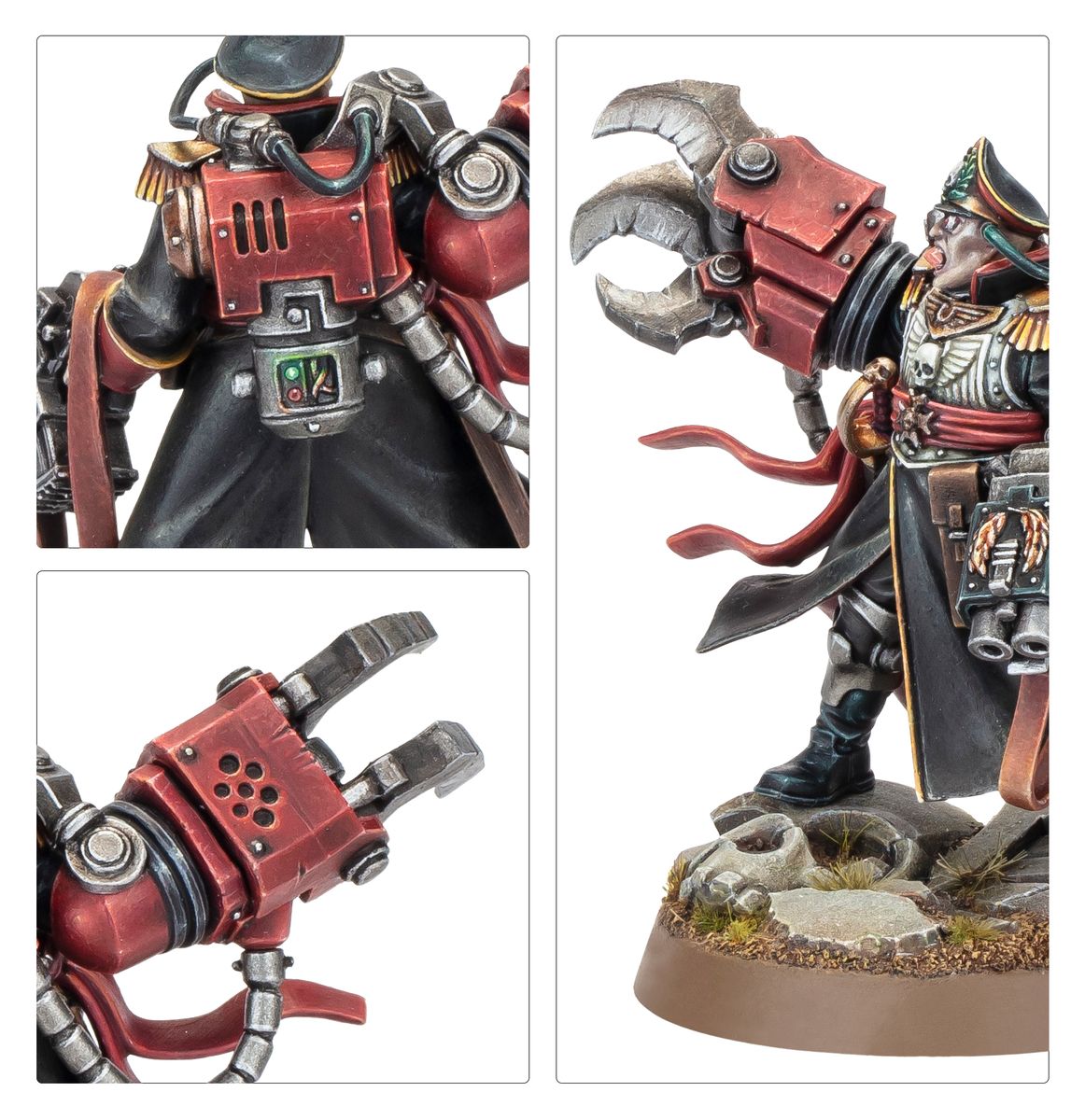 Warhammer 47-56 WH40k Astra Militarum: Commissar Yarrick
