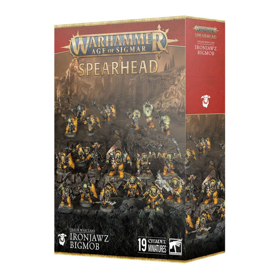 AoS SPEARHEAD: ORRUK WARCLANS IRONJAWZ BIGMOB
