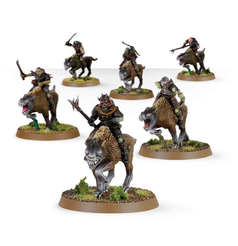 Lord Of The Rings: 30-37 WARG RIDERS