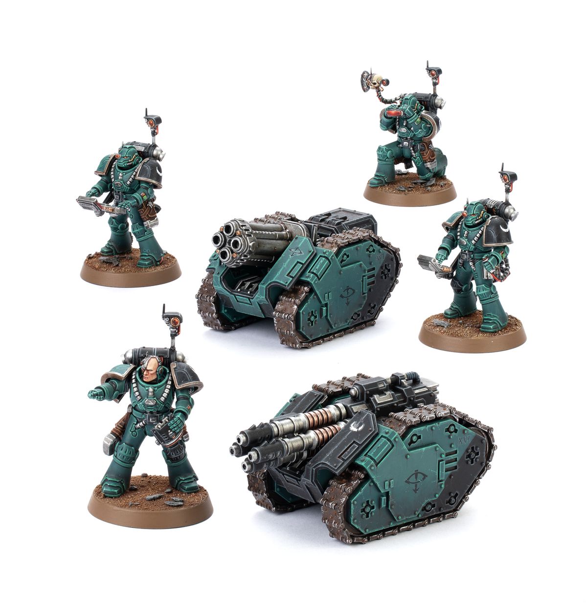 WH40k HH3.0 - 31-104 L/A Rapier Laser Destroyer and Quad Launcher Battery