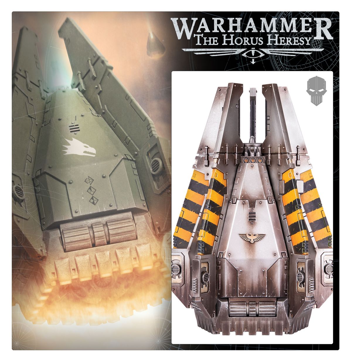 Warhammer HH 3.0 HORUS HERESY L/A: 30-136 Legion Drop Pod