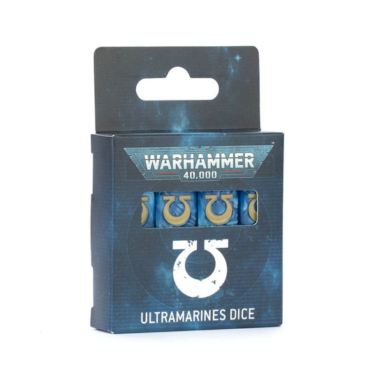WH40k Dice: 55-66 Ultramarines Warhammer Dice