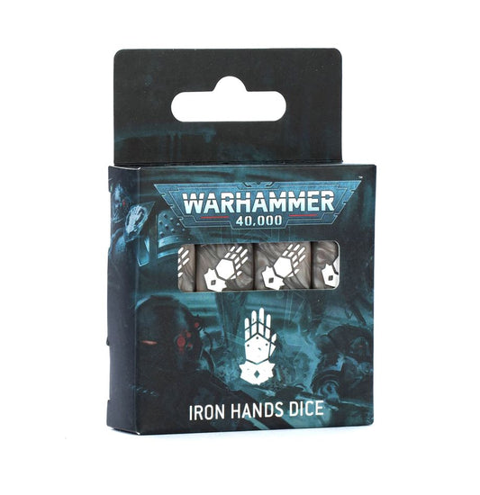 WH40k Warhammer Iron Hands Dice