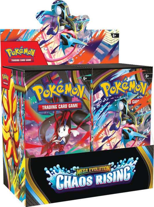 Pokémon TCG: Mega Evolution Chaos Rising - Boosters Display CDU (36)