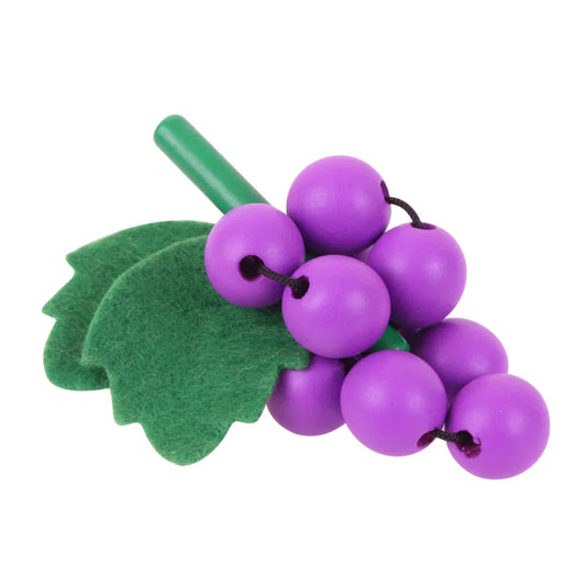 Wooden Food - Bunch of Grapes